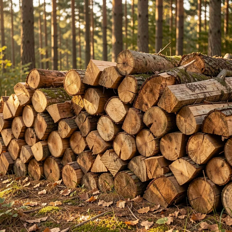 L'albizia comme bois de chauffage
