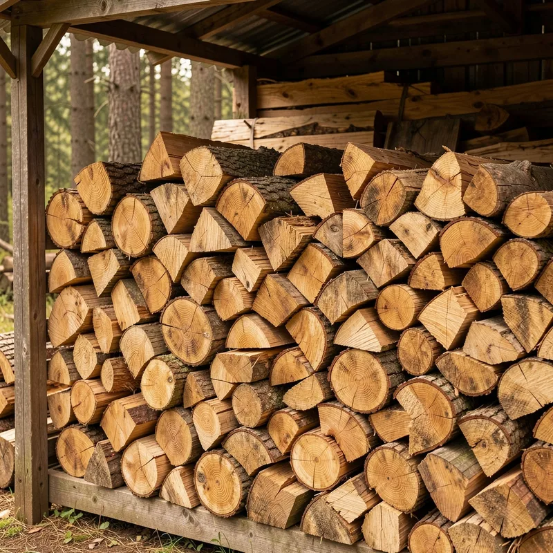 Bien stocker ses bûches pour un bois toujours sec